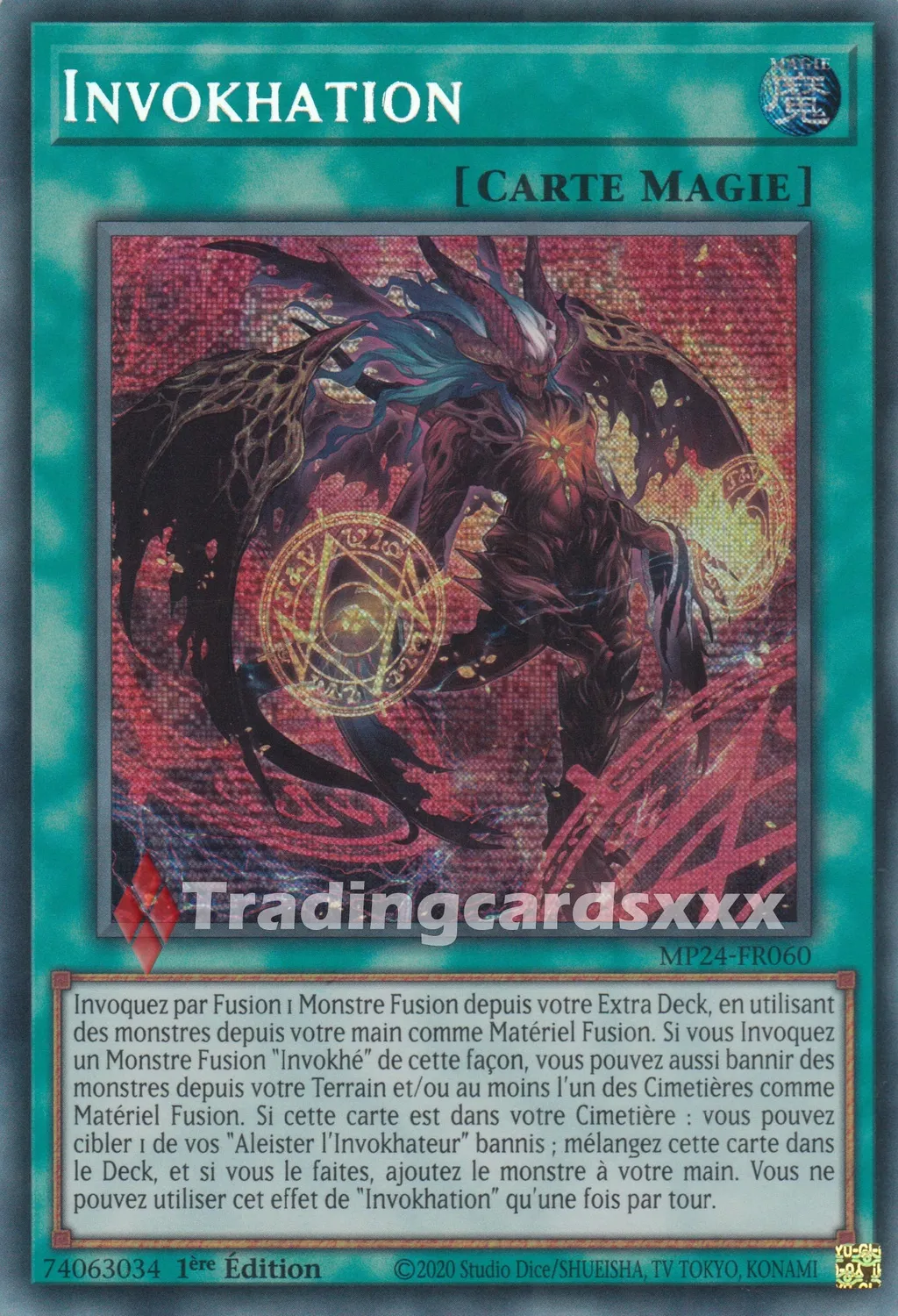 Yu-Gi-Oh! Ruée RA04 Invokhation RA04-FR281 carte