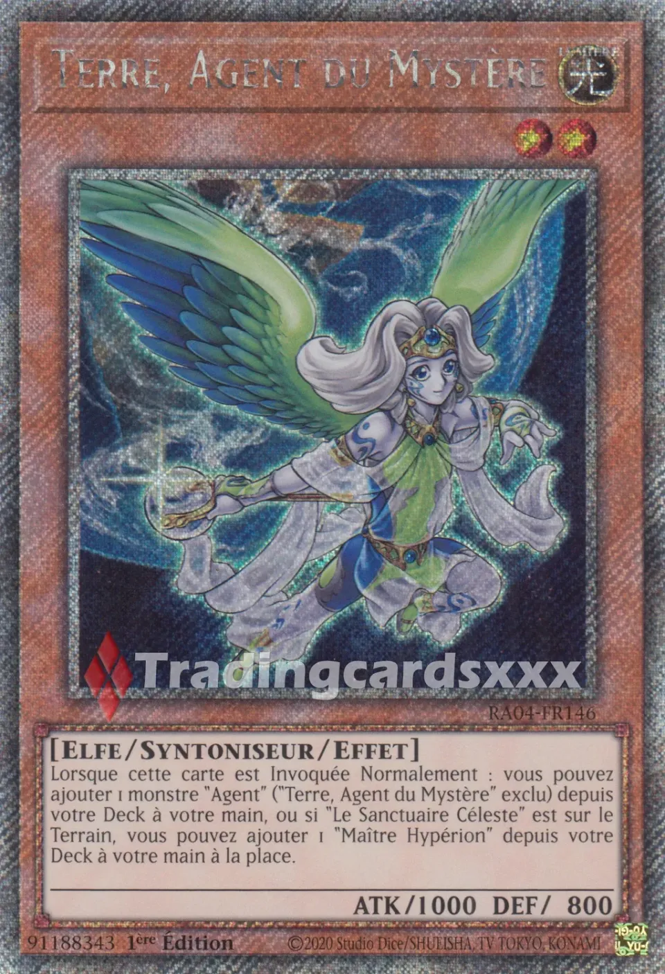 Yu-Gi-Oh! Terre Agent du Mystère RA04-FR146 carte