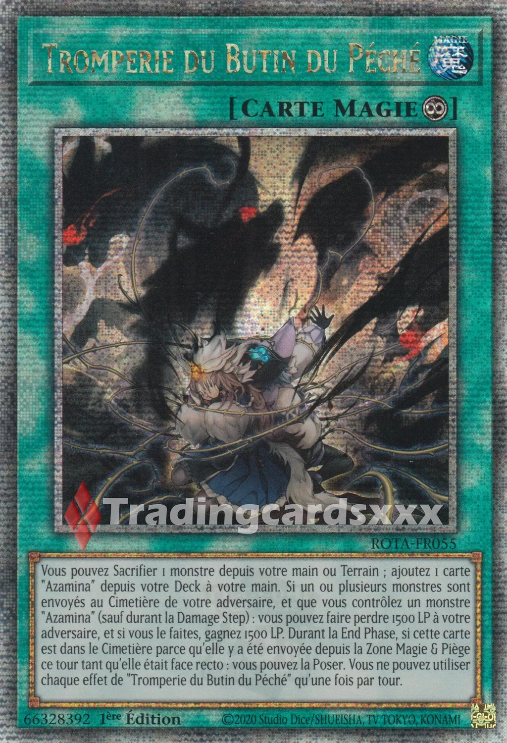 Yu-Gi-Oh! Tromperie du Butin du Péché carte à l'unité