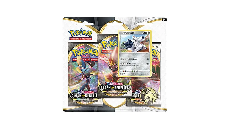 Pokémon Clash des Rebelles EB2 Tripack blister 3 boosters