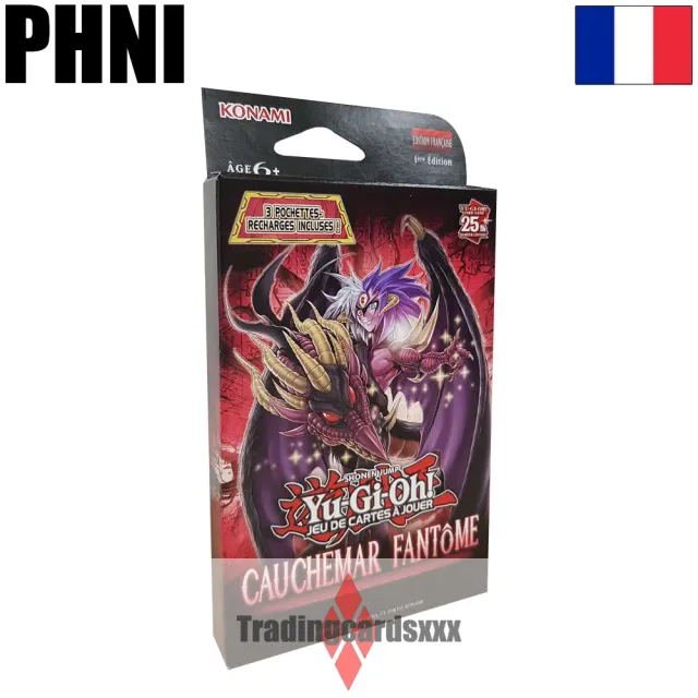 Yu-Gi-Oh! Cauchemar Fantôme pack de 3 boosters français