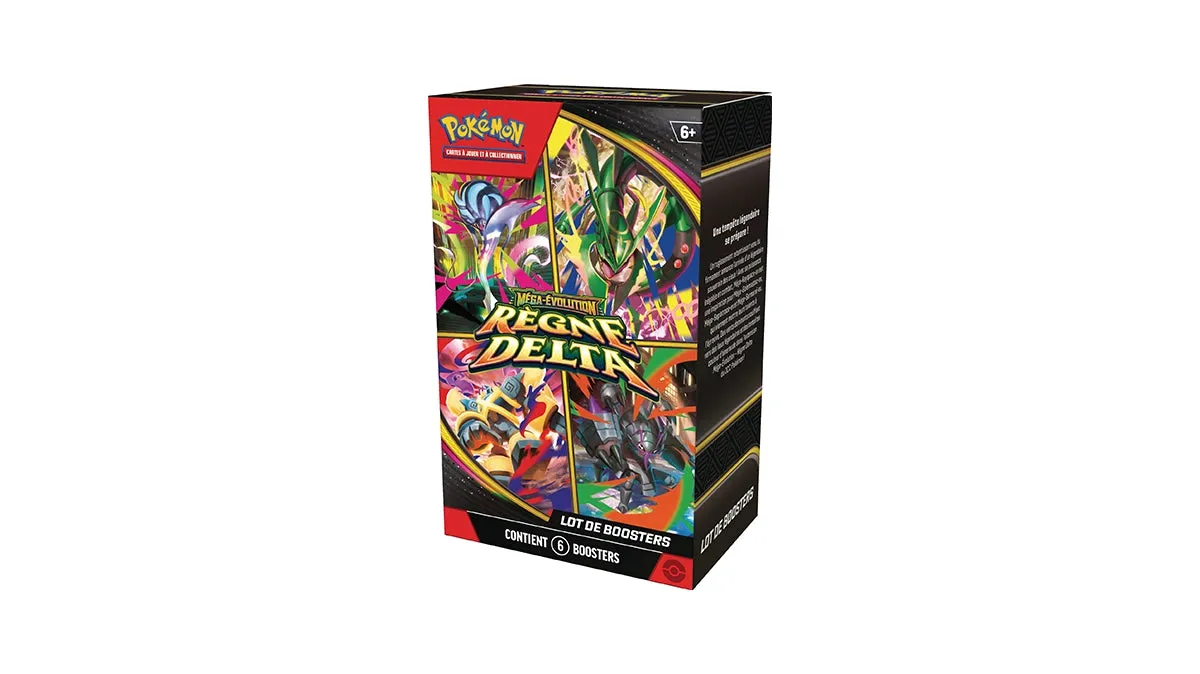 Pokémon Méga-Évolution Règne Delta 6 boosters français