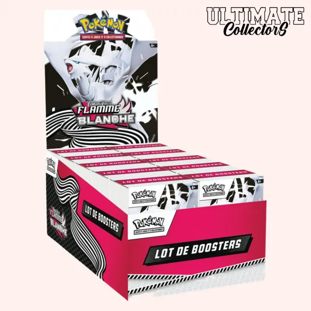 Pokémon Flamme Blanche EV10 Display Bundle 60 Boosters Français