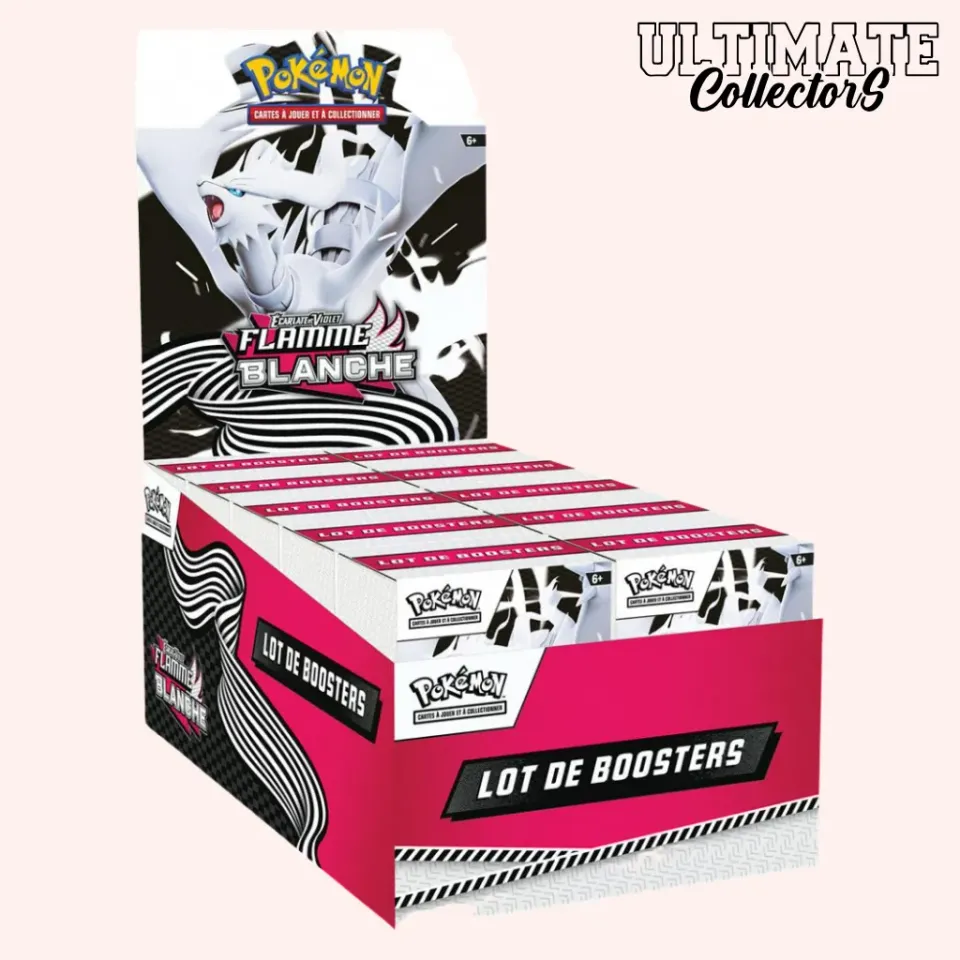 Pokémon Flamme Blanche EV10 Display Bundle 60 Boosters Français