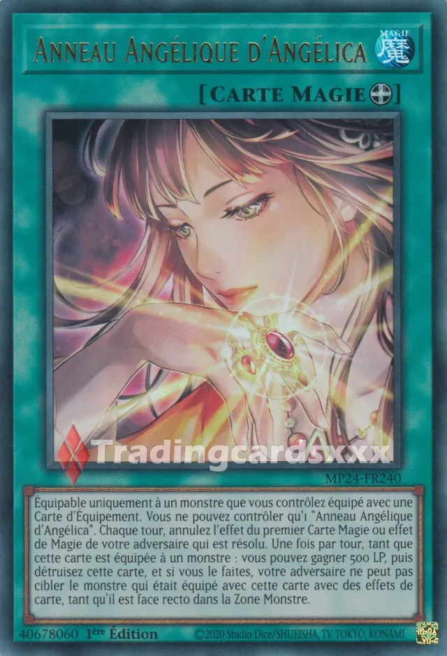 Yu-Gi-Oh! Miroirs du Duel Anneau Angélique MP24-FR240 carte UR