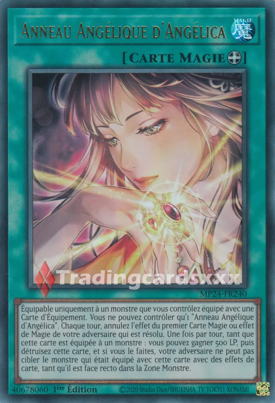 Yu-Gi-Oh! Miroirs du Duel Anneau Angélique MP24-FR240 carte UR