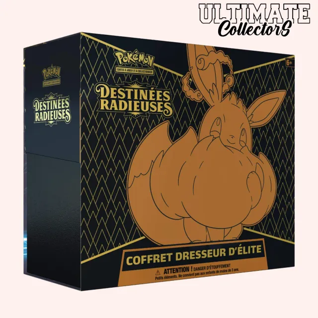 Pokémon Destinées Radieuses Coffret Dresseur d’Élite Évoli français