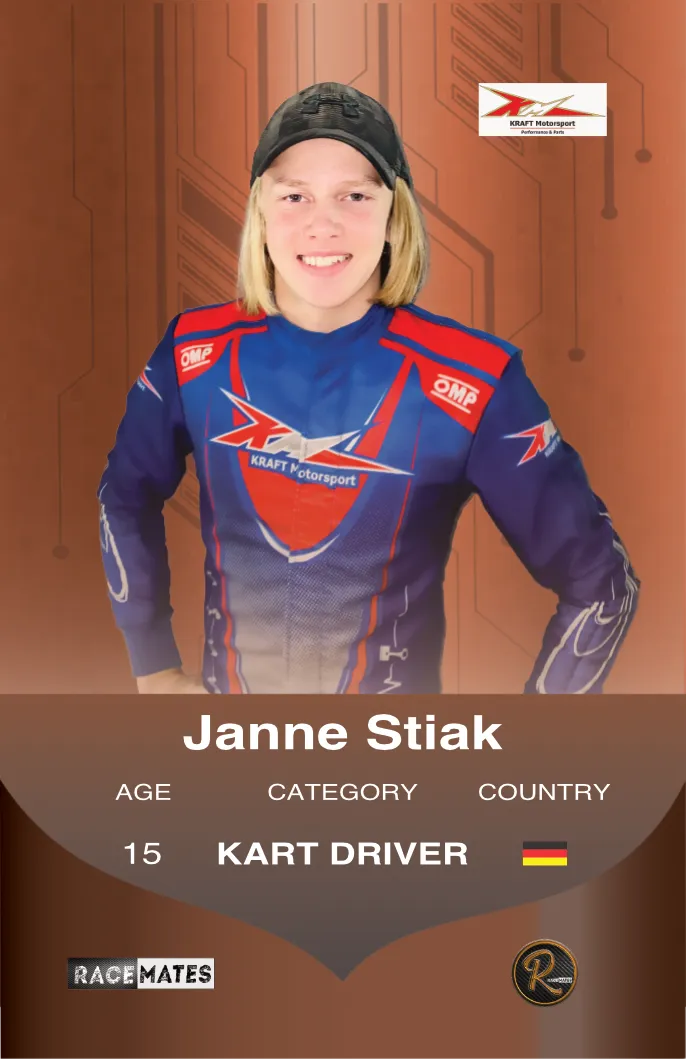 RACEMATES Janne Stiak carte à collectionner