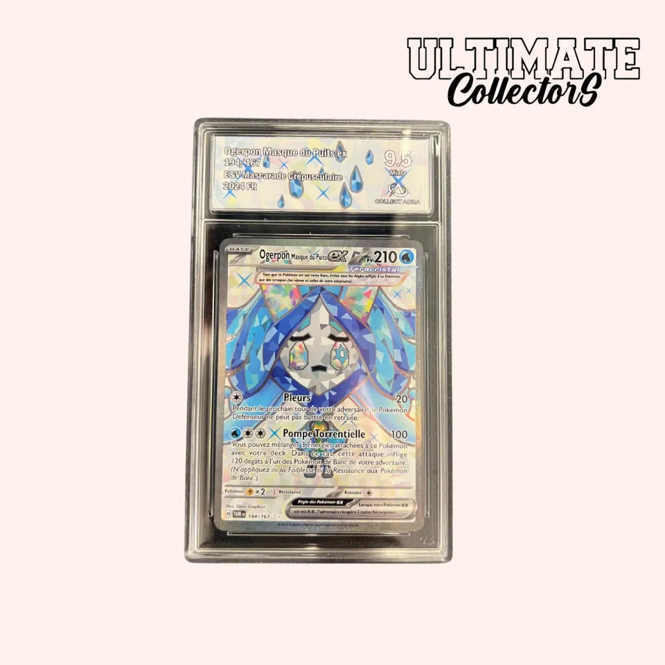 Pokémon Mascarade Crépusculaire Ogerpon ex 194/167 carte EX française