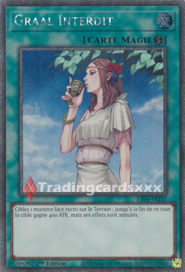 Yu-Gi-Oh! Graal Interdit RA04-FR137 carte à l'unité