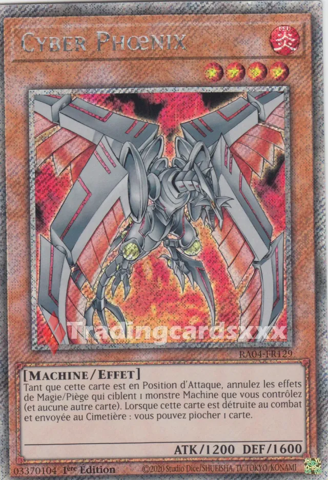Yu-Gi-Oh! Cyber Phœnix RA04-FR129 carte à l'unité