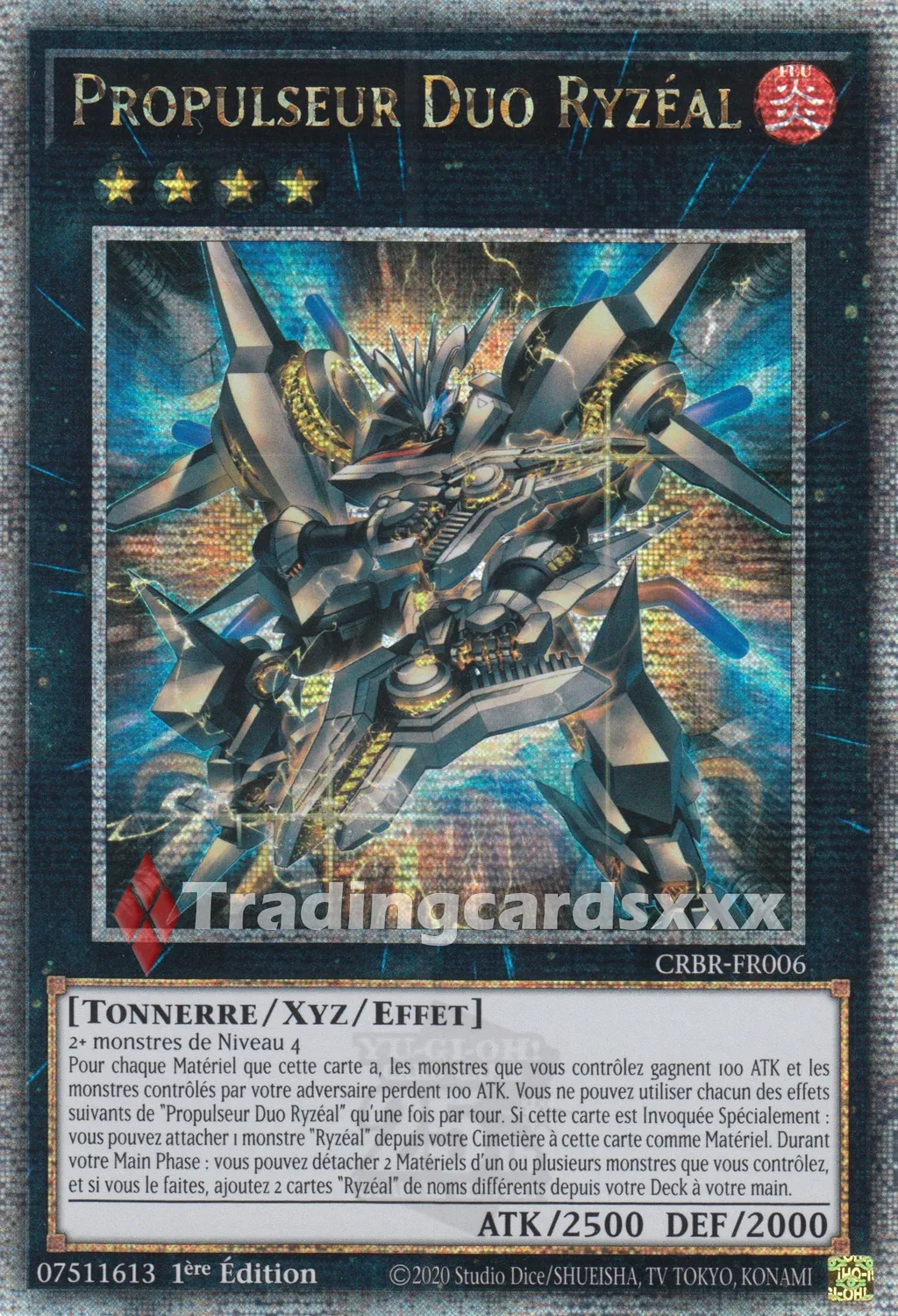 Yu-Gi-Oh! Propulseur Duo Ryzéal carte