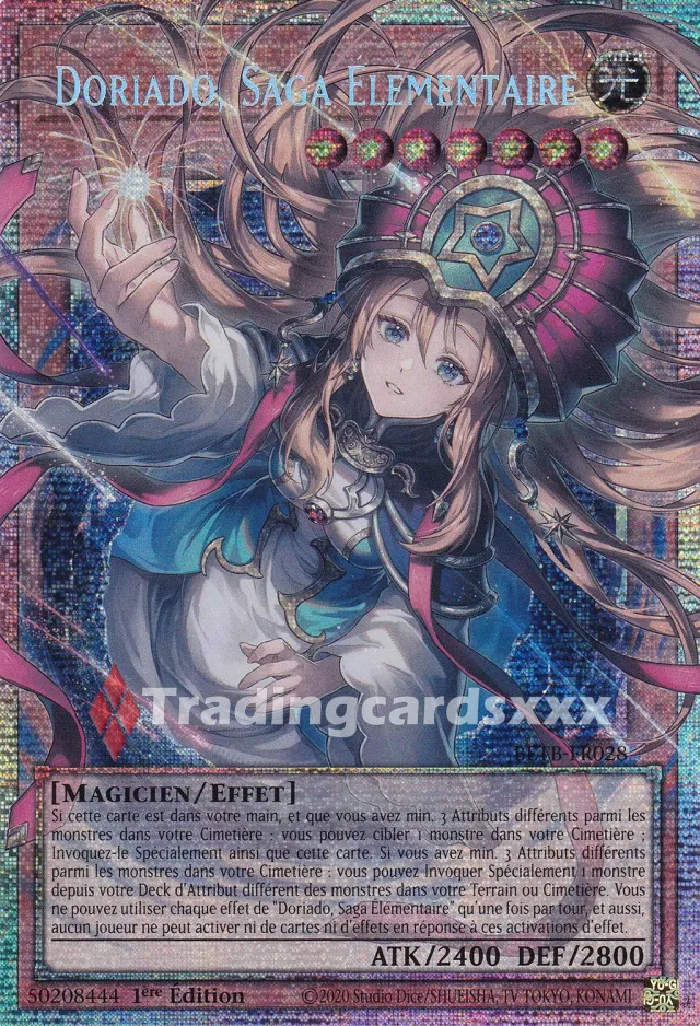 Yu-Gi-Oh! Doriado Saga Élémentaire BETB-FR028 carte à l'unité