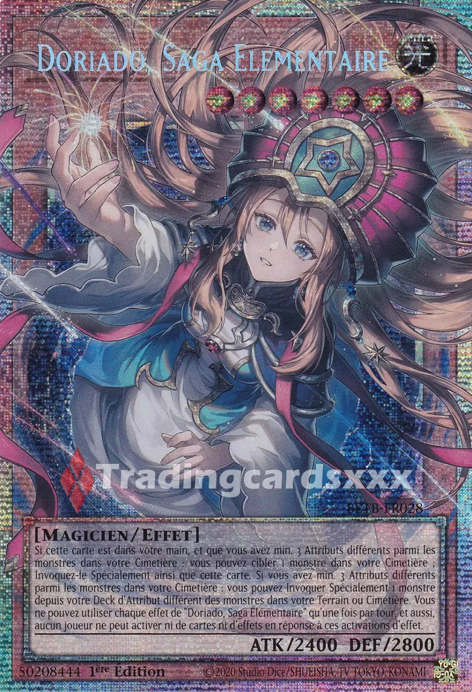 Yu-Gi-Oh! Doriado Saga Élémentaire BETB-FR028 carte à l'unité