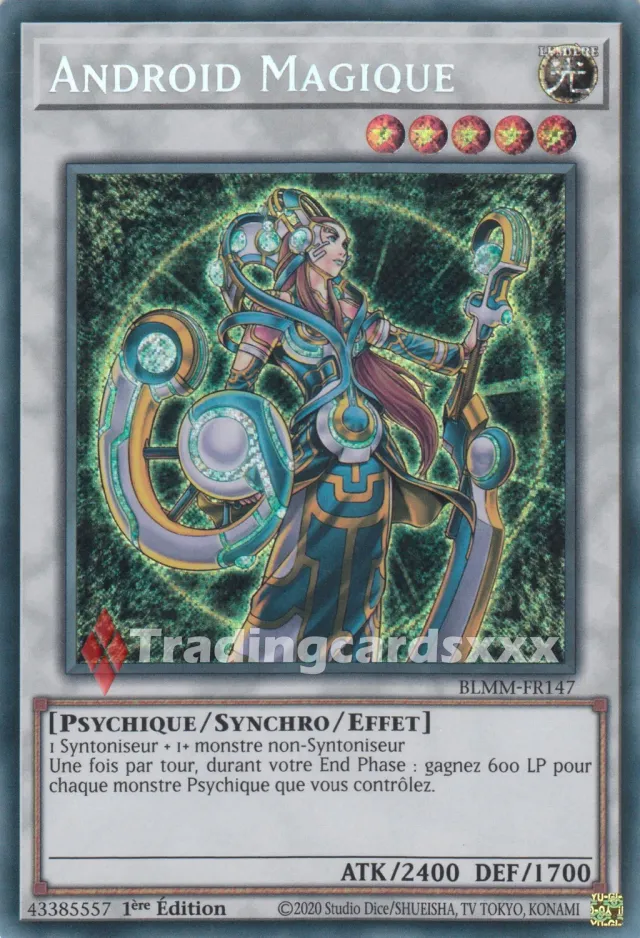 Yu-Gi-Oh! Android Magique BLMM-FR147 carte Secret 1ère édition
