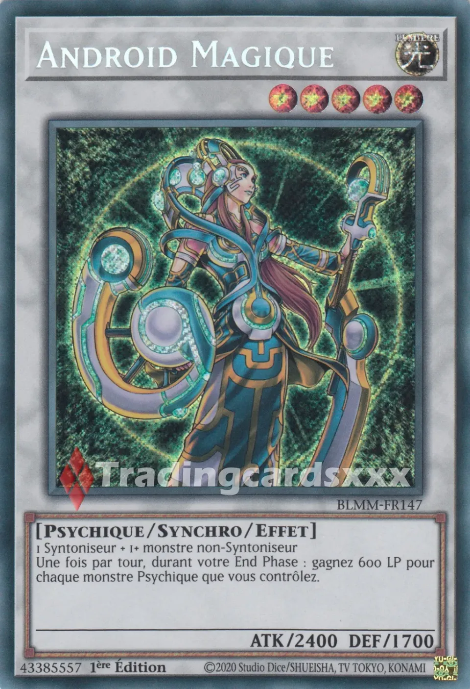 Yu-Gi-Oh! Android Magique BLMM-FR147 carte Secret 1ère édition
