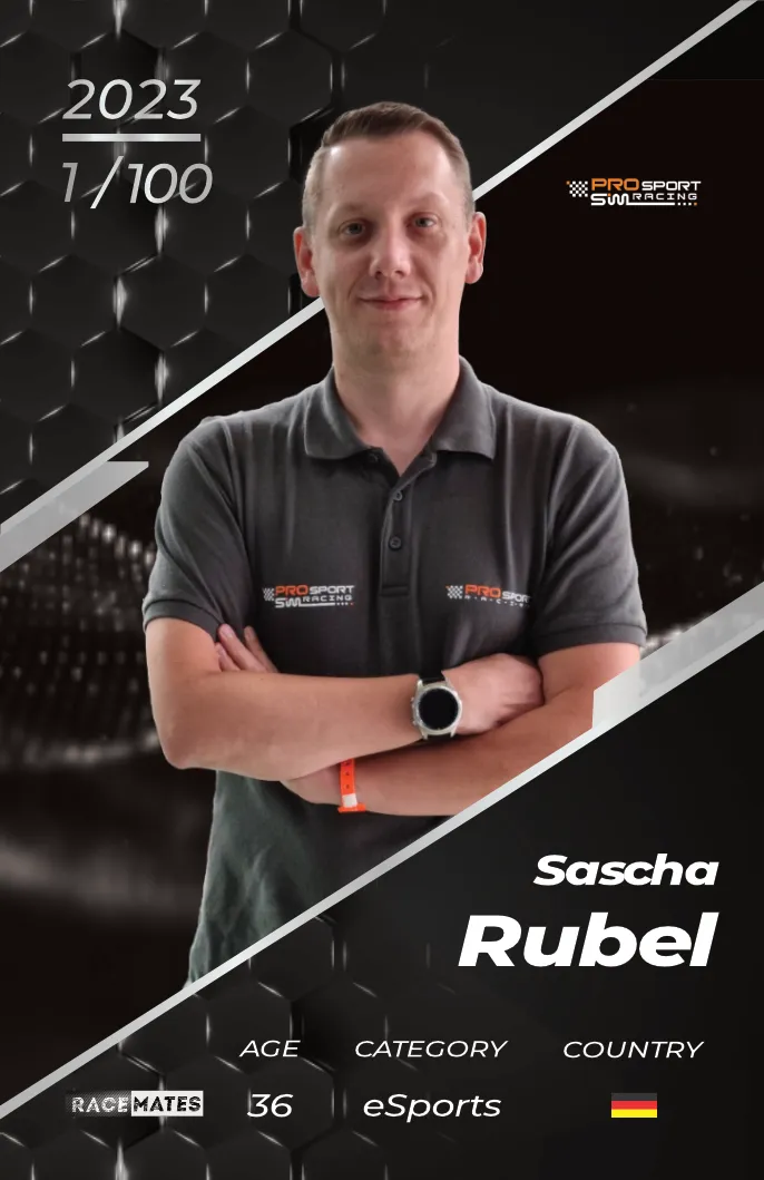RACEMATES Sascha Rubel carte à collectionner