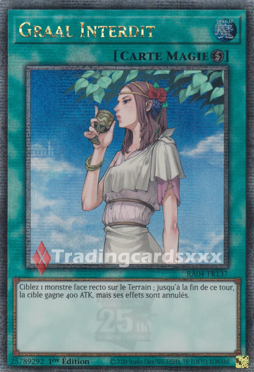 Yu-Gi-Oh! Graal Interdit RA04-FR137 carte à l'unité