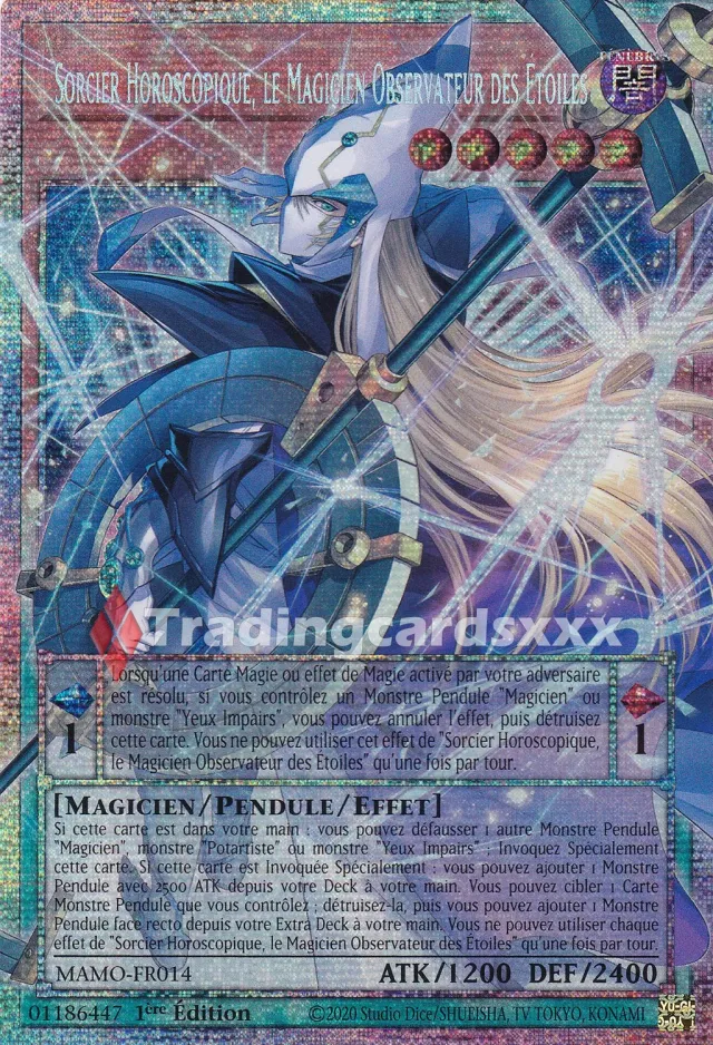 Yu-Gi-Oh! Sorcier Horoscopique MAMO-FR014 carte