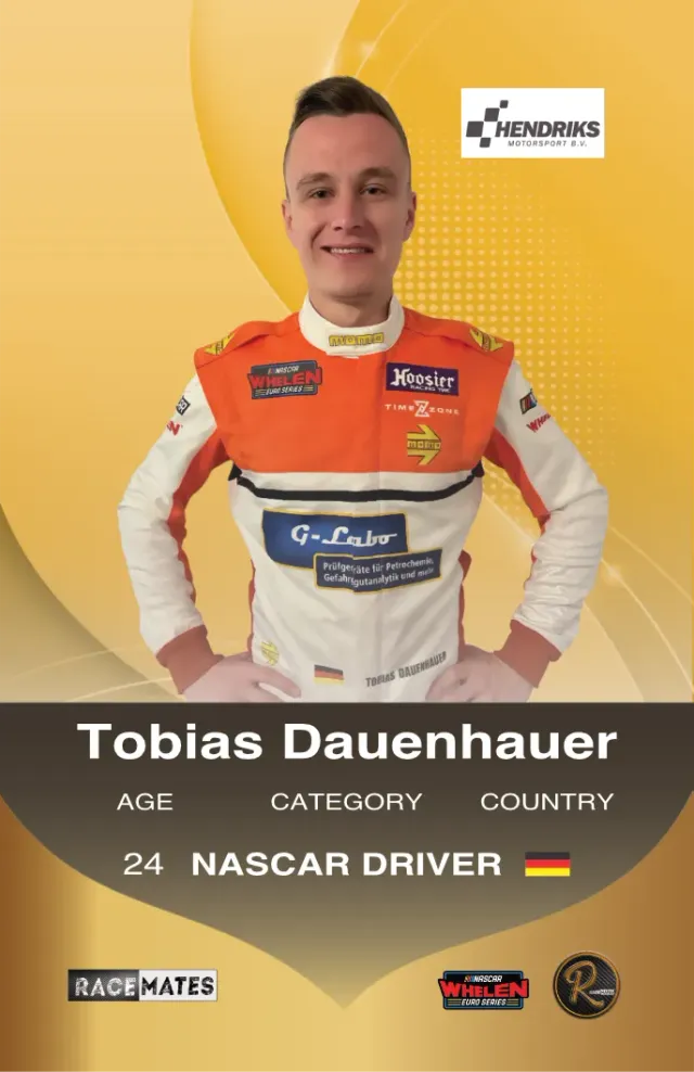 RACEMATES Tobias Dauenhauer carte à collectionner