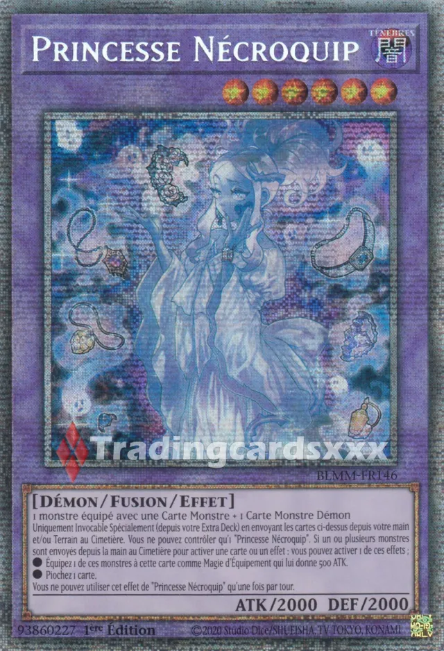 Yu-Gi-Oh! Tumulte Monstres Princesse Nécroquip BLMM-FR146 Starlight