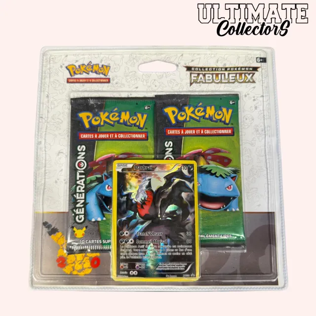 Pokémon Générations duo pack Florizarre Darkrai français