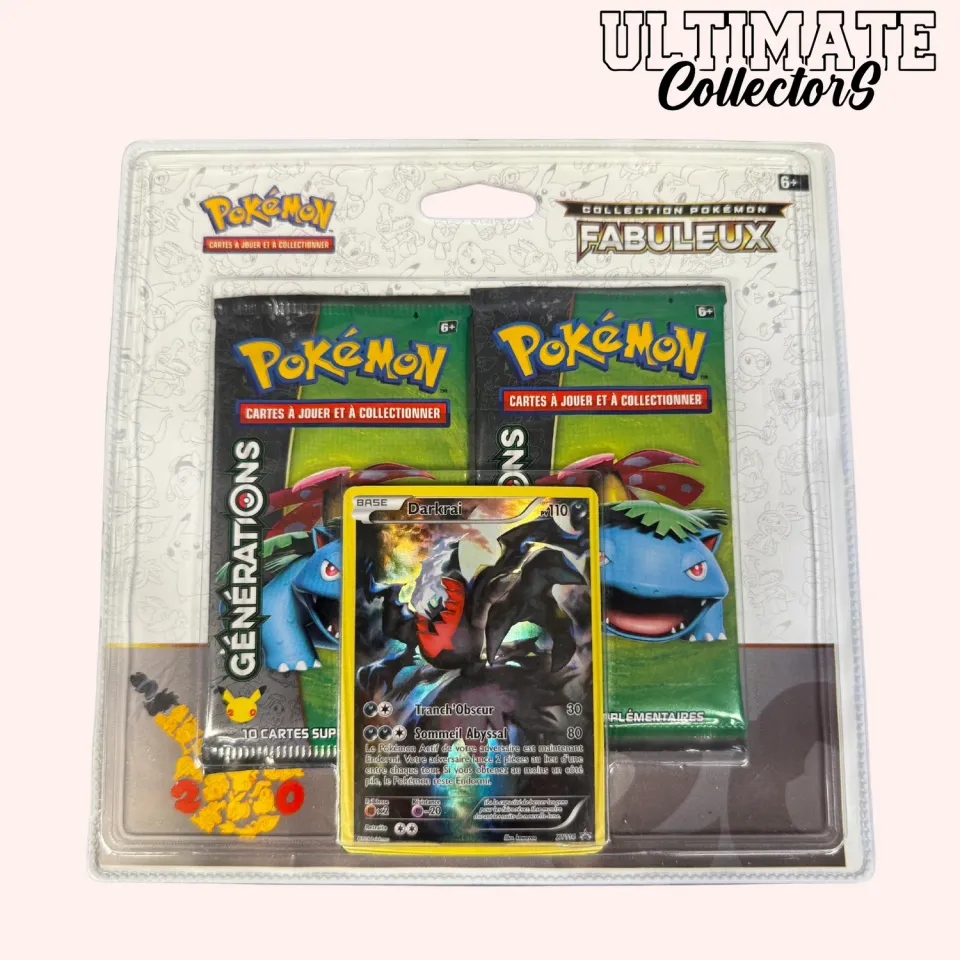 Pokémon Générations duo pack Florizarre Darkrai français