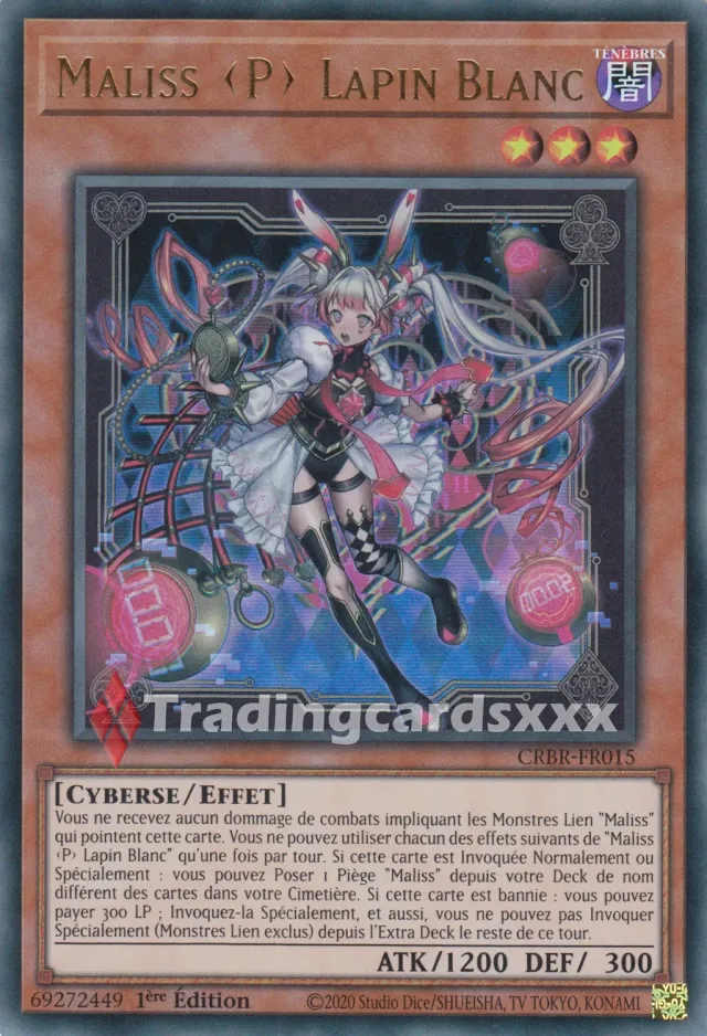 Yu-Gi-Oh! Maliss P Lapin Blanc carte
