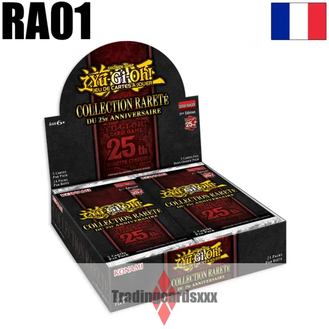 Yu-Gi-Oh! Collection Rareté 25e Anniversaire booster français
