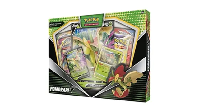 Pokémon Pomdrapi V Coffret 4 Boosters + Promo FR