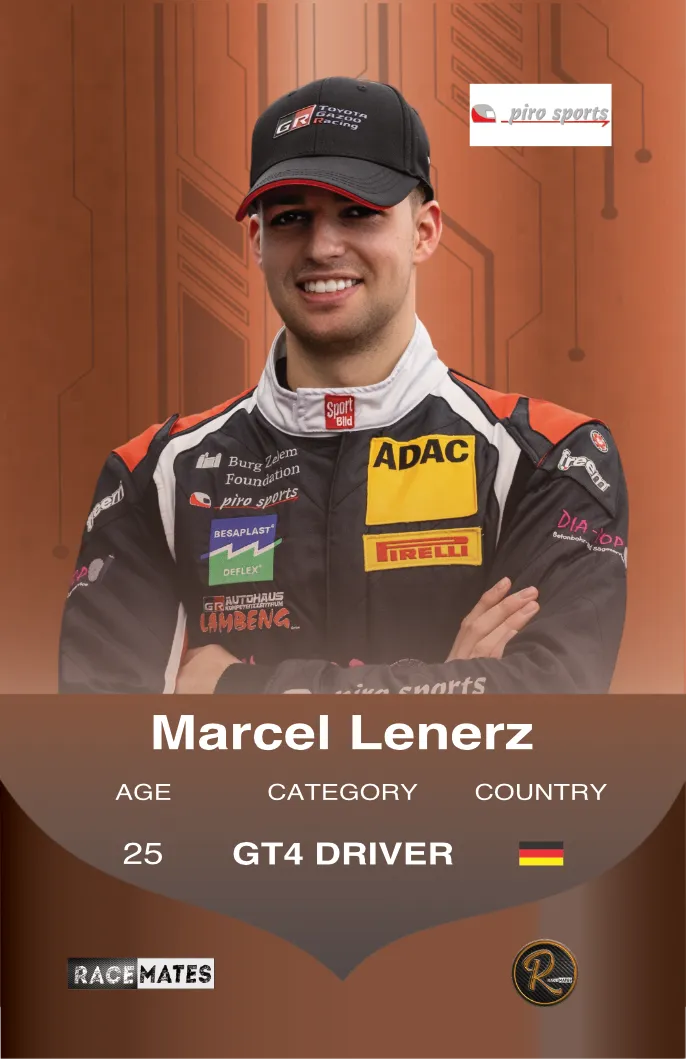 RACEMATES Marcel Lenerz carte à collectionner