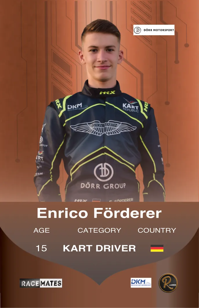 RACEMATES Enrico Förderer carte de collection
