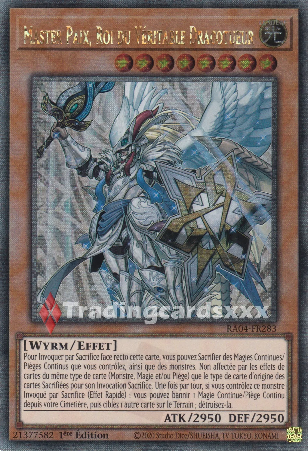 Yu-Gi-Oh! Master Paix Roi Dracotueur carte à l’unité