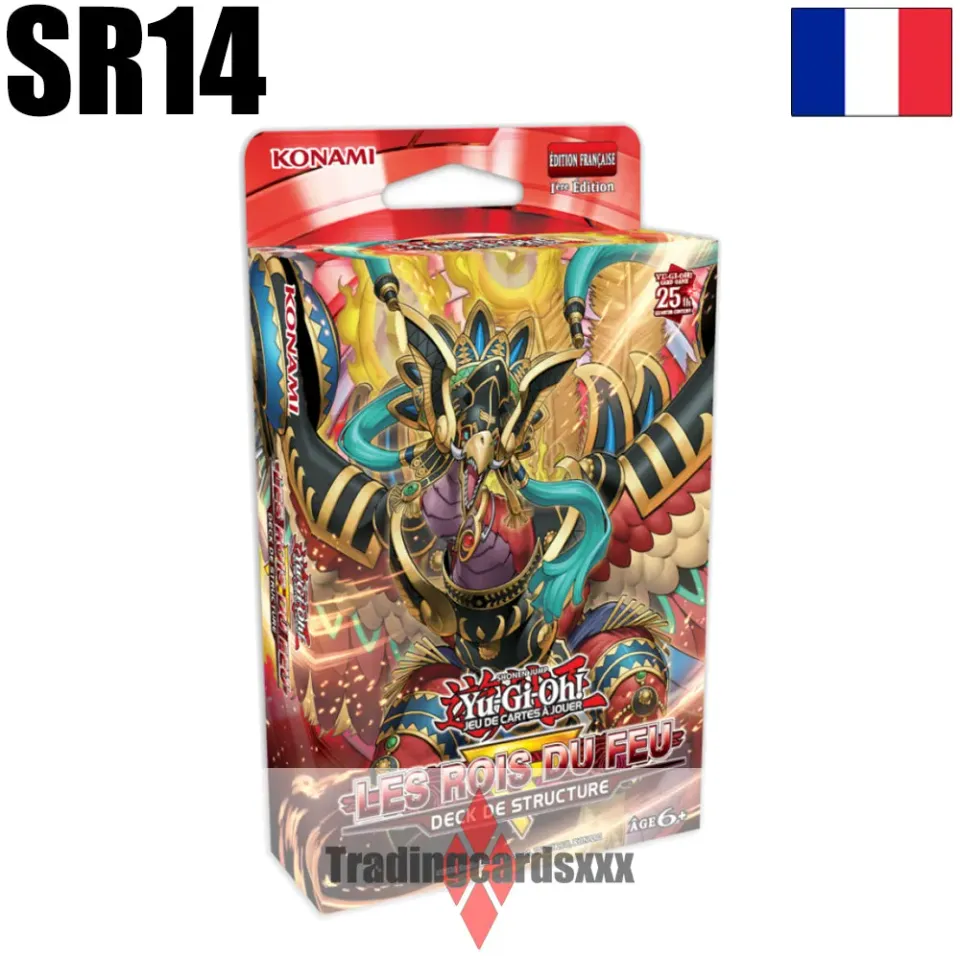 Yu-Gi-Oh! Les Rois du Feu Deck de Structure 48 cartes VF