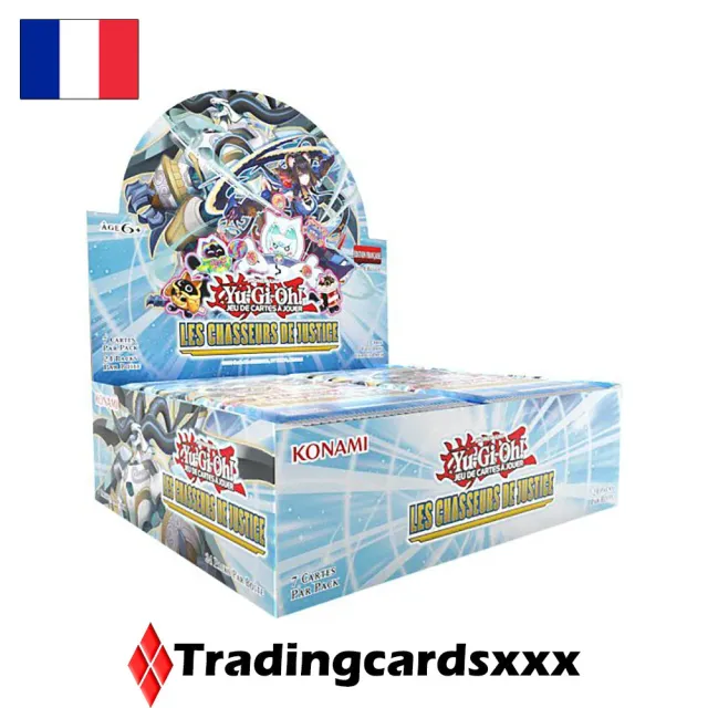 Yu-Gi-Oh! Les Chasseurs de Justice display boosters