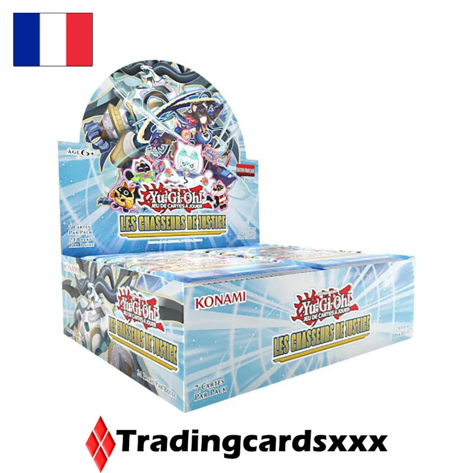 Yu-Gi-Oh! Les Chasseurs de Justice display boosters