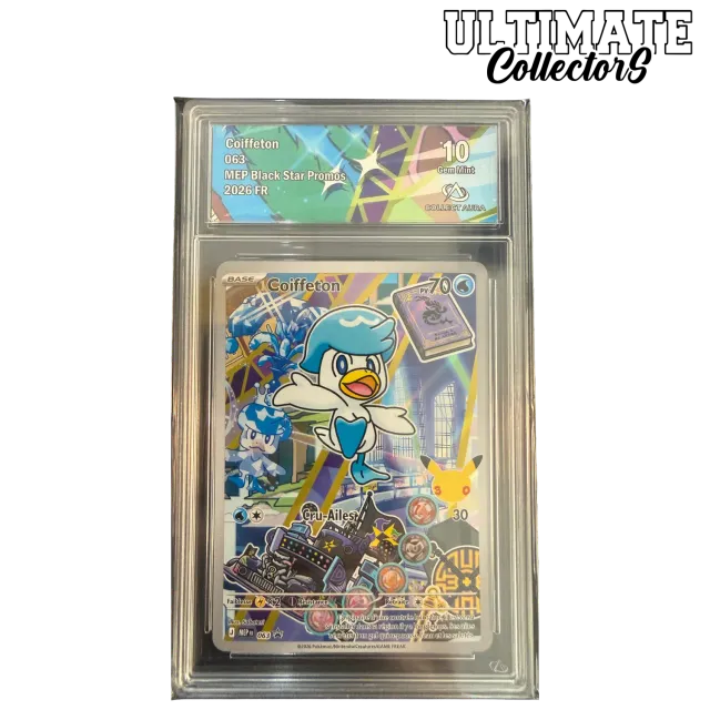 Pokémon 30th Anniversary Coiffeton 063/ME-P carte gradée