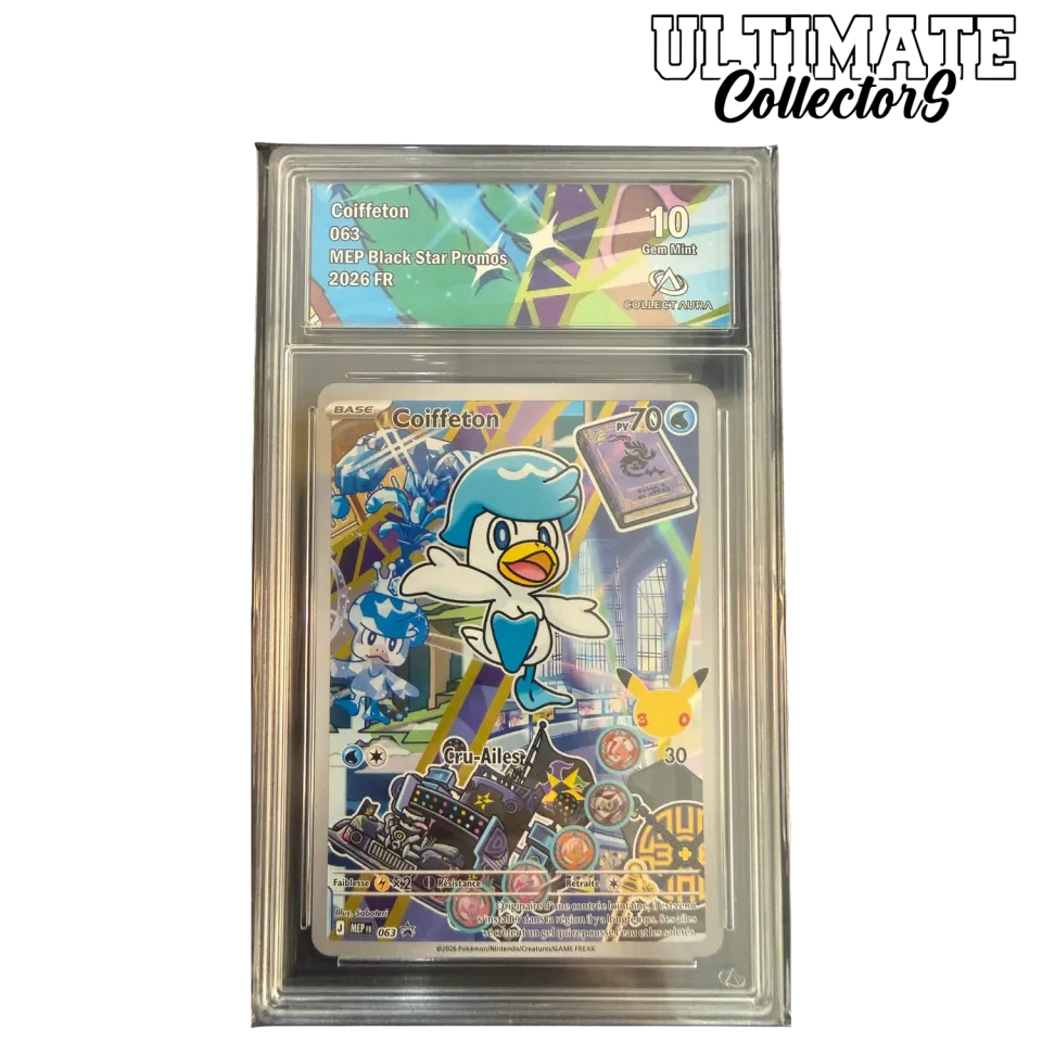 Pokémon 30th Anniversary Coiffeton 063/ME-P carte gradée