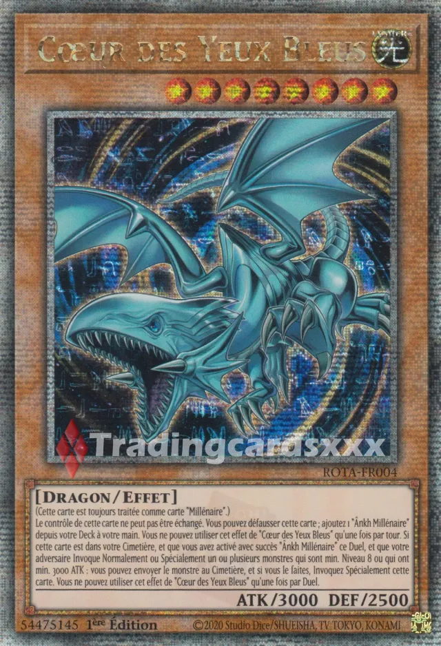 Yu-Gi-Oh! Cœur des Yeux Bleus carte