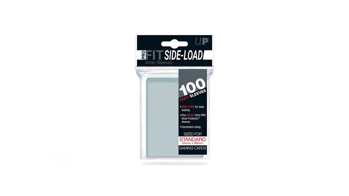 Ultra PRO PRO-Fit pochettes intérieures 100 cartes chargement latéral