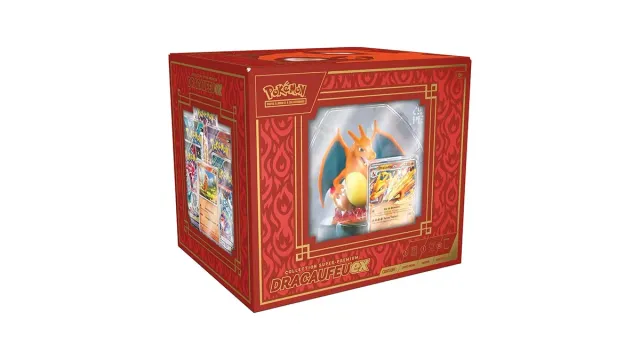 Pokémon Dracaufeu-ex coffret Super-Premium 10 boosters FR