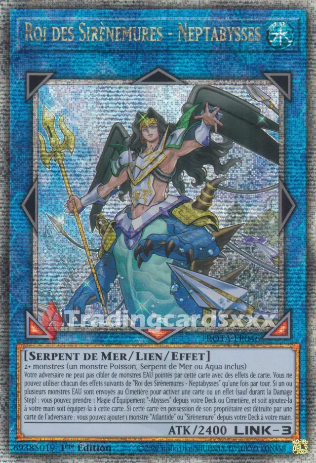 Yu-Gi-Oh! Roi des Sirènemures - Neptabysses carte