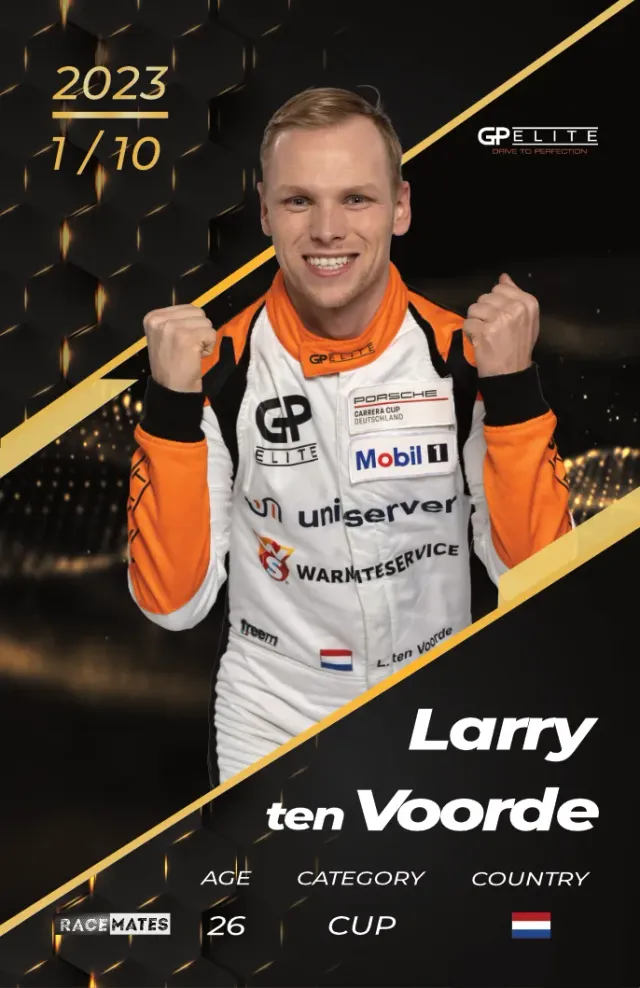 Racemates Larry ten Voorde carte collection Porsche