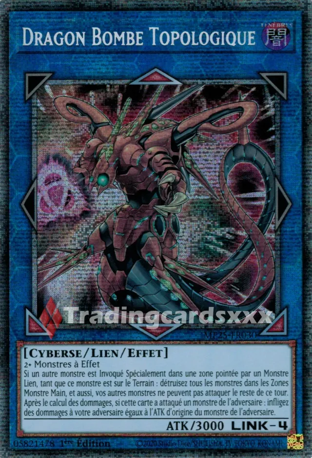 Yu-Gi-Oh! Dragon Bombe Topologique MP25-FR030 carte Starlight
