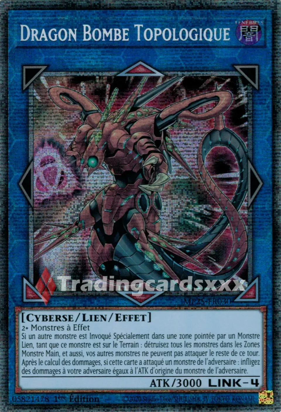 Yu-Gi-Oh! Dragon Bombe Topologique MP25-FR030 carte Starlight