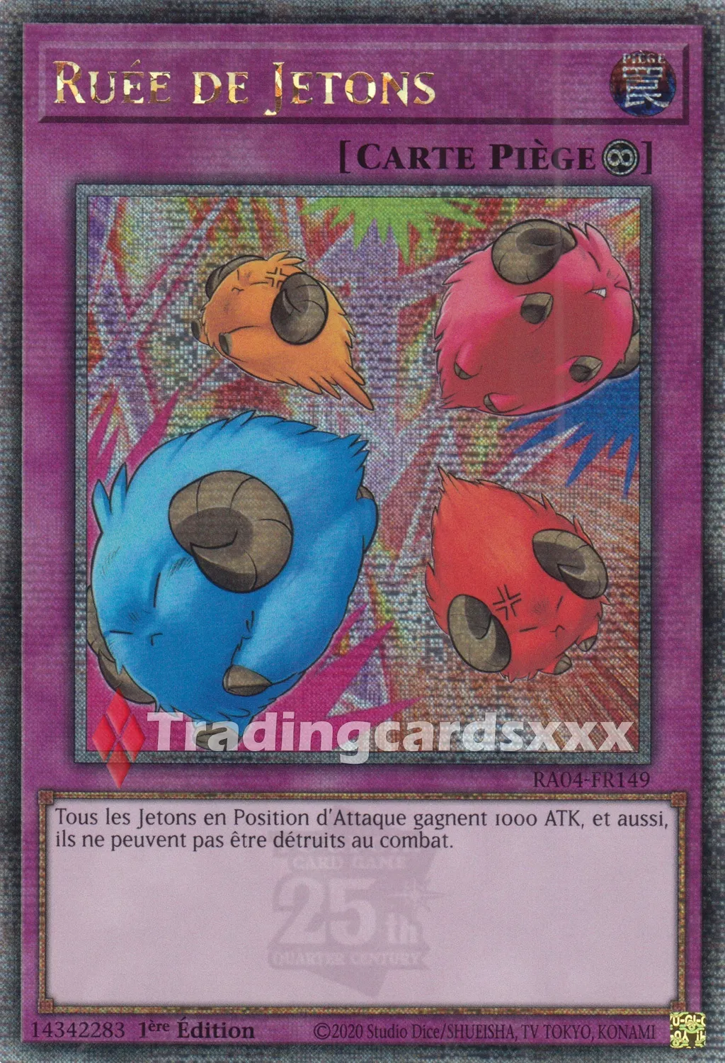 Yu-Gi-Oh! Ruée de Jetons RA04-FR149 carte