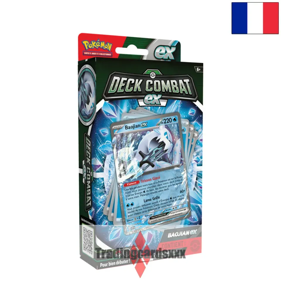 Pokémon Deck Combat ex Baojian ex deck 60 cartes FR