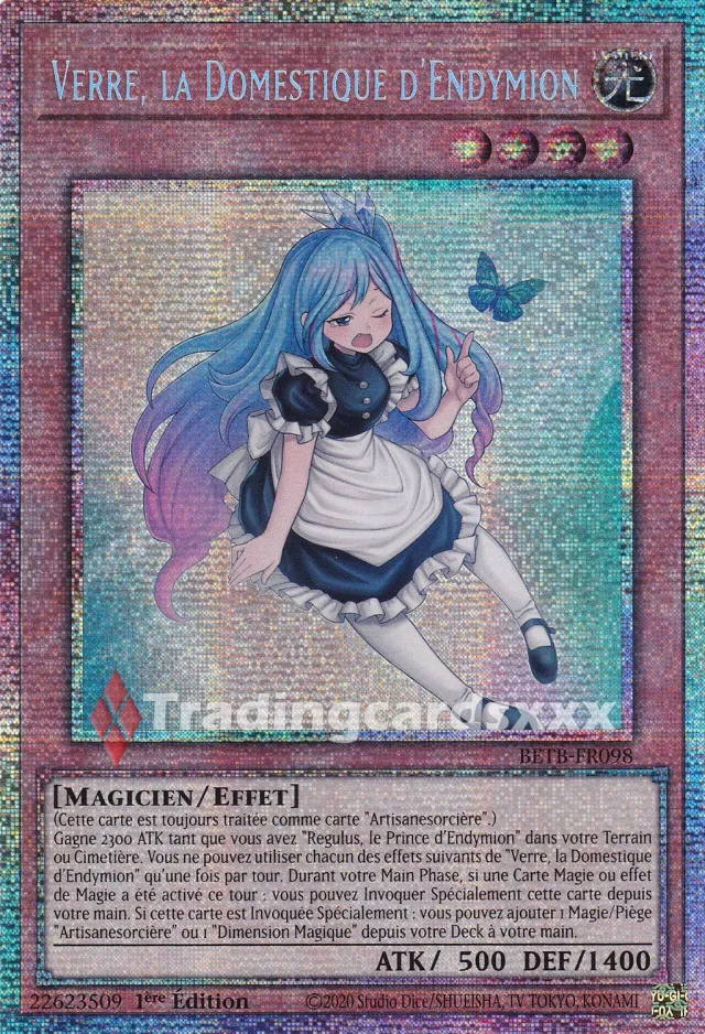 Yu-Gi-Oh! Au-Delà Courage Verre Domestique Endymion BETB-FR098 carte