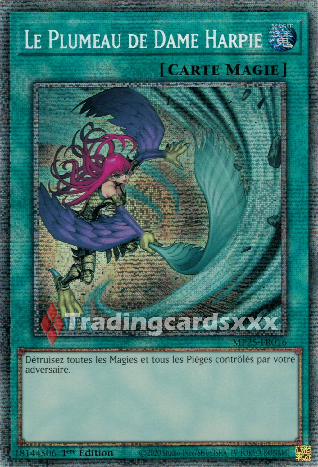 Yu-Gi-Oh! Le Plumeau de Dame Harpie carte à l'unité