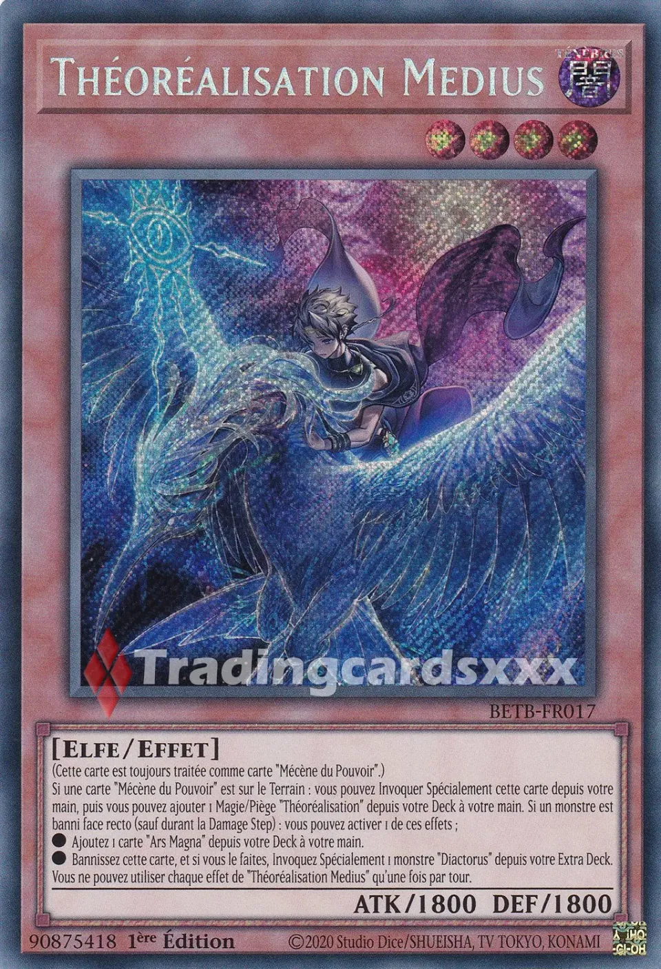 Yu-Gi-Oh! Théoréalisation Medius BETB-FR017 carte